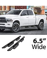 HD Ridez Aluminum Drop Steps Armor Compatible with Ram 1500 2009-2018 Crew Cab & Ram 2500 3500 2010-2022 (Nerf Bar Side Steps Side Bars)