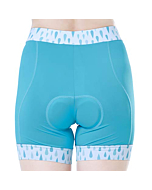 beroy Cycling Shorts Women's 3D Padded Bike Underwear Shorts(M,Blue)