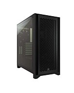 Corsair 4000D Airflow Tempered Glass Mid-Tower ATX PC Case - Black