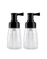 2 Pieces Barber Powder Spray Bottle, Empty Powder Travel Cosmetics Blower, Refillable Hair Fiber Applicator for Hair Salon, Home, Beauty (140ml+140ml)