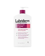 Lubriderm Advanced Therapy Moisturizing Lotion with Vitamins E and B5, Deep Hydration for Extra Dry Skin, Non-Greasy Formula, 32 fl. Oz