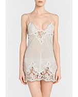 La Perla, Lawinia Rose Slip, XS, White