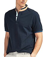 Mens Polo V Neck Shirts Short Sleeve