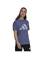 adidas Women's Standard Sportswear Winners 2.0 T-Shirt, Orbit Violet Melange, Medium