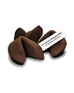 Happy Chocolate Flavored Fortune Cookie - "one week of happiness" - 7 Cookies per Box - Net Weight 1.48oz