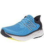 New Balance Men's Fresh Foam 1080 V11 Running Shoe, Helium/Black, 7.5 Wide