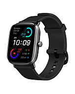 Amazfit GTS 2 Mini smartwatch in black.