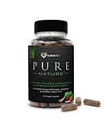 KaraMD Pure Nature - Fruit & Veggie Superfood Supplement with Antioxidants for Energy, Cognitive Clarity, Immunity & Digestion Support - Vegetable Capsules - 30 Servings (120 Capsules).