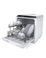 Countertop Dishwasher, 5 Washing Programs Portable Dishwasher With 5-Liter Built-in Water Tank And Inlet Hose & Drain Hose