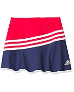 adidas Girls' Sport Skort, Vivid Red, 5