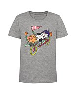 Under Armour Girls' Basic Short Sleeve Graphic Tee Shirt, MOD Gray S21, 6X