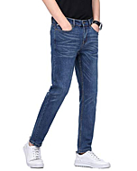 Plaid&Plain Men’s Slim Fit Jeans Tapered Jeans D801Sequoia 30X30