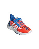 adidas Racer TR21 Running Shoe, Solar Red/White/Blue Rush, 2 US Unisex Little Kid