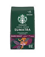 STARBUCKS® Sumatra Single-Origin – Ground Coffee 18oz - Packaging may vary