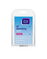 Clean & Clear Oil Absorbing Facial Sheets, Portable Blotting Papers for Face & Nose, Absorbing Blotting Sheets for Oily Skin to Instantly Remove Excess Oil & Shine, 3 x 50 ct