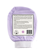 Natural Elephant Exfoliating Hammam Glove - Face and Body Exfoliator Mitt (Lovely Lilac)