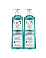 Curl Hydra Therapy In Shower Lotion, Itch Defense Body Moisturizer with Advanced Ceramide Complex, Vitamin E, & Oatmeal Extract, Helps to Repair Moisture Barrier, 12 Ounce (Pack of 2)