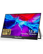 Portable Monitor, Ultra Slim Portable Monitor for Laptop HDMI USB C, InnoView 15.6” FHD 1080P HDR IPS Screen 178°Full View, for MacBook/iPhone/Android Xbox Switch PS5 Raspberry Pi