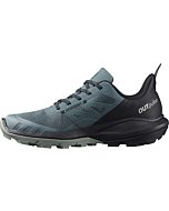 Salomon Women's Outpulse Hiking Shoes, Stormy Weather/Black/Wrought Iron, 7 M