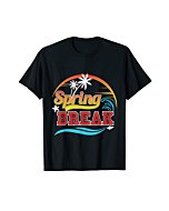 Retro Fun Spring Break Men Women College Students Vacay T-Shirt