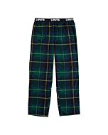 Levi's Boys' Pajama Pants, Forest Plaid, 8