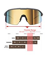 QoolTimes Polarized Wrap Around shield cycling Sunglasses Men Women Oakley sutro lite Golfing ski Triathlon Volleyball Running Baseball