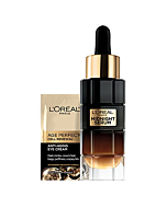 L'Oreal Paris Age Perfect Cell Renewal Midnight Anti-Aging Face Serum with Patented Antioxidant, Smooth Wrinkles, Firm, Revitalize + Eye Cream Sample