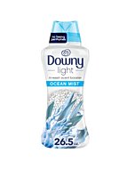 Downy Light Laundry Scent Booster Beads for Washer, Ocean Mist, 26.5 oz, with No Heavy Perfumes