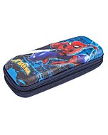 WINGHOUSE x MARVEL Avengers Embossed Dynamic Spider Double-Layered EVA Pencil Holder Organizer Supplies