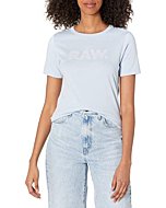 G-Star Raw Women's Premium Graphic Short Sleeve T-Shirt, DOT: Light Wave, XS