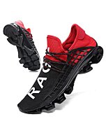 FUSHITON Womens Walking Running Shoes Athletic Tennis Non Slip Blade Type Casual Sports Fashion Sneakers Red