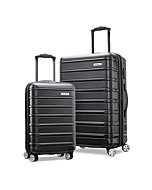 Samsonite Omni 2 Hardside Expandable Luggage, Midnight Black, 2-Piece Set (20/24)