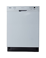 Kalamera Built in Dishwasher, 24 inch Dishwacher with 12/14 Place Settings, 6 Wash Cycles and 4 Temperature + Sanitized Option, Energy Save with Low Water Consumption and Quiet Operation - White