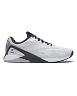 Reebok Mens Nano X1 Cross Trainer, White/Vector Navy/Pure Grey 3, 13 US