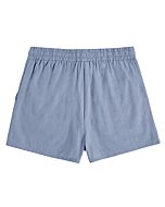 Imily Bela Girls Shorts Kids Casual Summer Drawstring Elastic Waist Short Pants with Pockets Blue