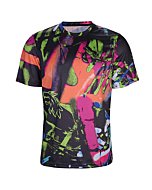 Wisdom Leaves Men Mountain Bike Shirts Short Sleeve MTB Jersey Cycling Bike Shirt Downhill Motocross T-Shirt