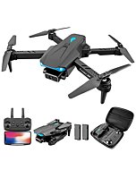 FPV with Dual Camera for Adults Kids Beginners APP control,Foldable Mini Drones Dual WiFi RC Quadcopters,Height Setting Function,One-click Take-off and Landing,Headless Mode,3D Flip,2 Batteries