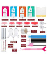 QJWm Eyebrow Lamination Kit,Eyebrow Lift Kit,At Home DIY Perm For Your Brows,Instant Professional Lift For Fuller Eyebrows,Brow Brush And Micro Brushes Included,Professional Grade & Easy for Beginners Long Lasting 6 to 8 Weeks Instant Fuller Eyebrow Kit 4