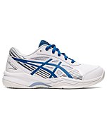 ASICS Kid's Gel-Game 8 Grade School Tennis, 1, White/Lake Drive