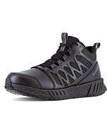 Reebok Work Floatride Energy Tactical, Men's, Black, Mid-High Athletic Style, Composite Toe, EH, Slip-Resistant Work Shoe (11.5 W)