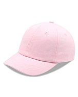 Duoyeree Kids Baseball Cap Cute Single Color Hat Sun Hat Summer Outdoor Activities for Little Boys Girls Light Pink