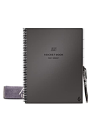 Rocketbook Multi-Subject Smart Notebook | Scannable Notebook with Dividers | Lined Reusable Notebook with 1 Pilot Frixion Pen & 1 Microfiber Cloth | Gray, Letter Size (8.5" x 11")