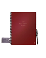 Rocketbook Multi-Subject Smart Notebook | Scannable Notebook with Dividers | Lined Reusable Notebook with 1 Pilot Frixion Pen & 1 Microfiber Cloth | Maroon, Letter Size (8.5" x 11")