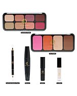 COLOR NYMPH On my way All in One Makeup Beginner Makeup Kit Full Make Set for Women Travel Cosmetic Bag Convenient Trip Set Included Eyeshadow Palette, Waterproof Mascara