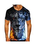 Shirts for Men Mens Relaxed Short Sleeve T Shirt Men T Shirts Cotton (Blue, XL)