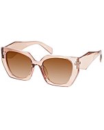 Mosanana Square Cat Eye Sunglasses for Women Trendy Clear Brown Transparent Cateye Rectangle Cool 90s Cute Funky Fashion 2022 Ladies 70s Retro Vintage Youth Chunky Baddie Stylish Sharp Unique 80s COCO