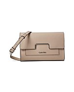 Calvin Klein Finley Saffiano Crossbody Goat One Size