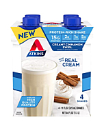 Atkins Gluten Free Protein-Rich Shake, Milk Chocolate Delight, Keto Friendly (Pack of 12), 11 Fl Oz