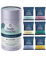 BodyRestore Shower Steamers Aromatherapy 6 Packs - Gifts for Mom, Gifts for Women, Shower Bath Bombs, Eucalyptus, Citrus, Lavender, Jasmine, Chamomile, Bergamot Spring Essential Oils, Stress Relief