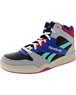 Reebok Men's Royal BB4500 HI-2 Sneaker, Black/Pure Grey/Vector Blue, 8.5